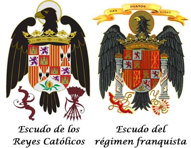 Historia de la bandera de espana del aguila